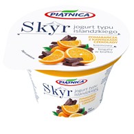 PIĄTNICA JOGURT 150g SKYR POMAR/KAWAŁK CZEKOL (12)