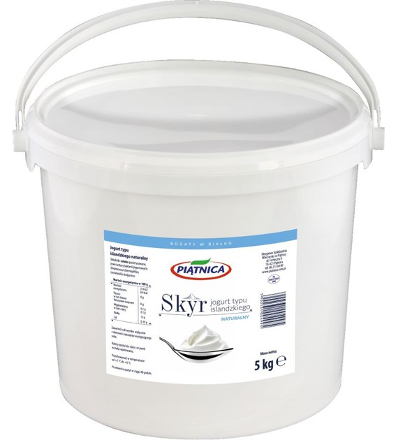 PIĄTNICA HORECA JOGURT SKYR NATURALNY 5kg