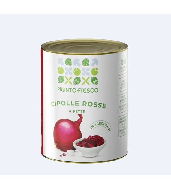FANEX GRECI CEBULA CZERWONA CIĘTA 800g/6