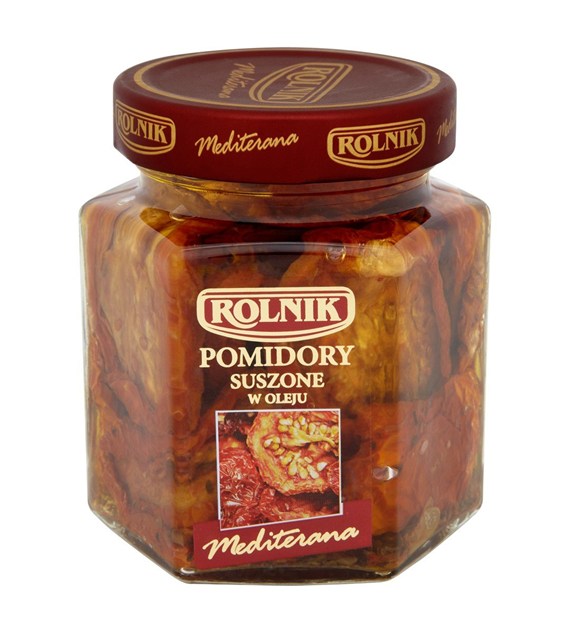 ROLNIK POMIDOR SUSZONY W OLEJU 280g/165g (6)