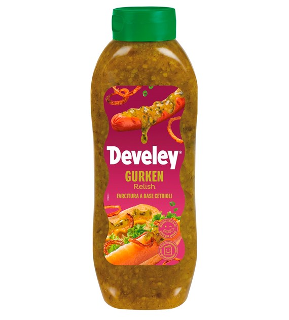 DEVELEY SOS RELISH OGÓRKOWY 875ml/8