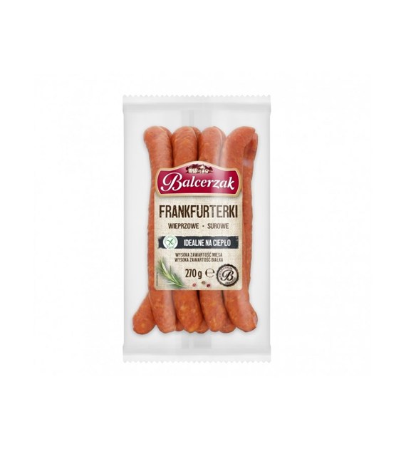 BALCERZAK FRANKFURTERKI SUROWE 270g/5