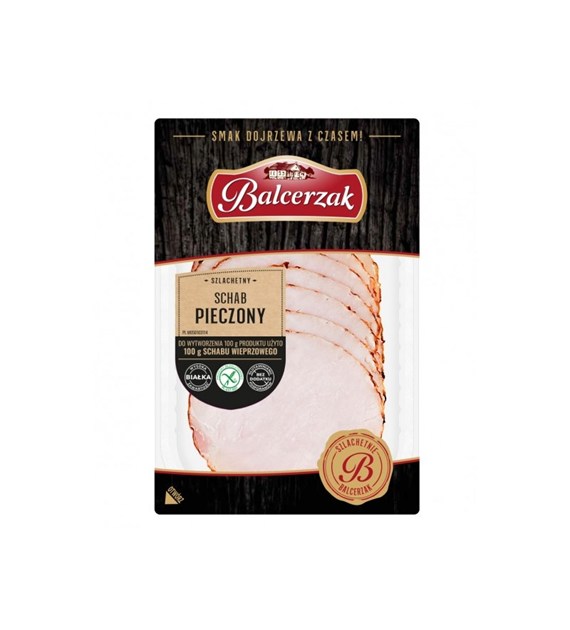 BALCERZAK SCHAB PIECZONY WIEPRZOWY PLASTRY 100g/10