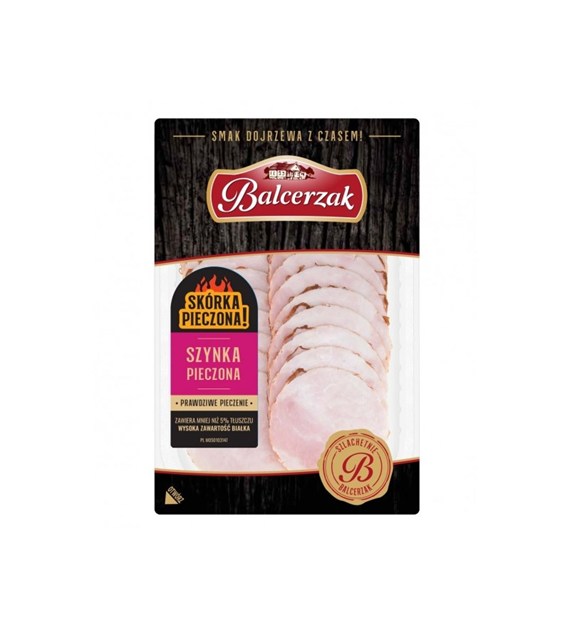 BALCERZAK SZYNKA PIECZONA PLASTRY 90g/10