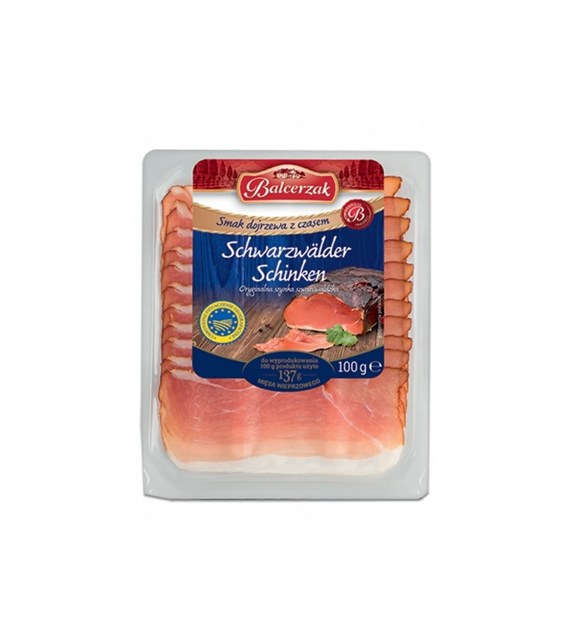 BALCERZAK SZYNKA SZWARCWALDZKA PLASTRY 100g/12