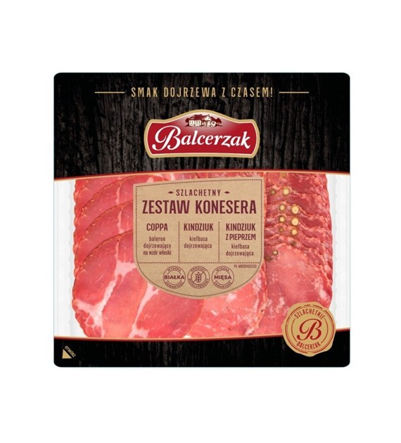 BALCERZAK ZESTAW KONESERA PLASTRY 120g/10