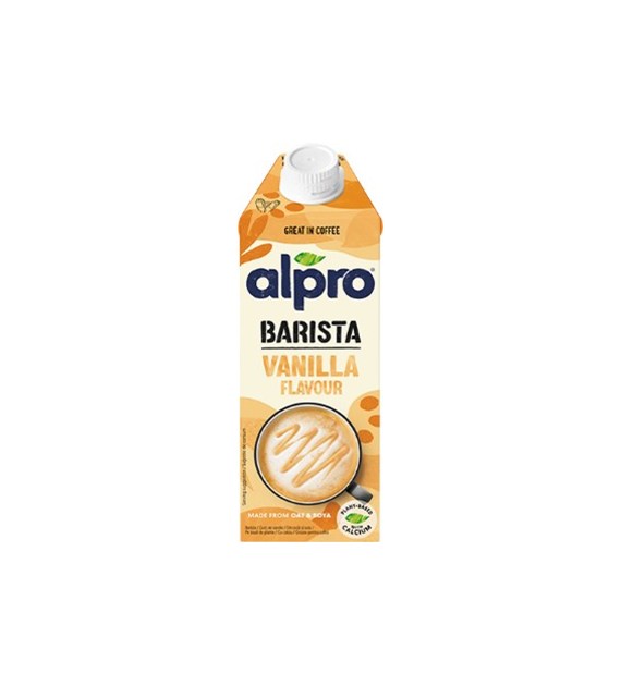 ALPRO NAPÓJ OWSIANO-SOJOWY WANILIA 750ml/8 BARISTA
