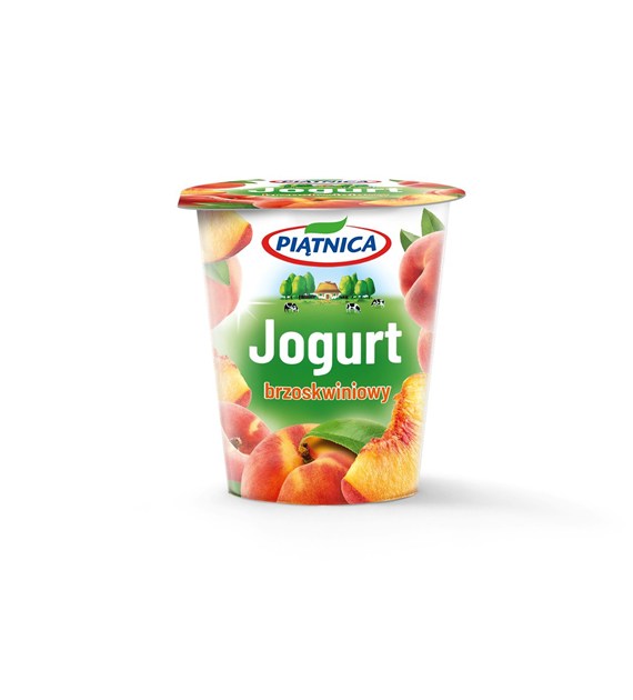 PIĄTNICA JOGURT OWOCOWY BRZOSKWINIOWY 150g/20