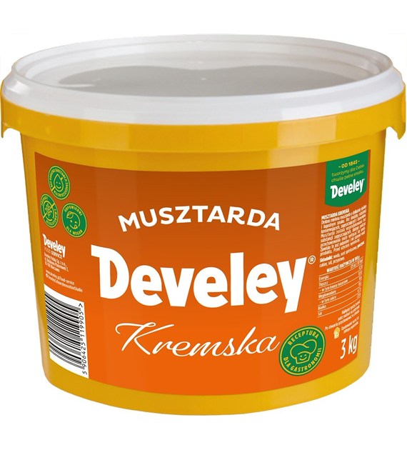 DEVELEY MUSZTARDA KREMSKA 3kg