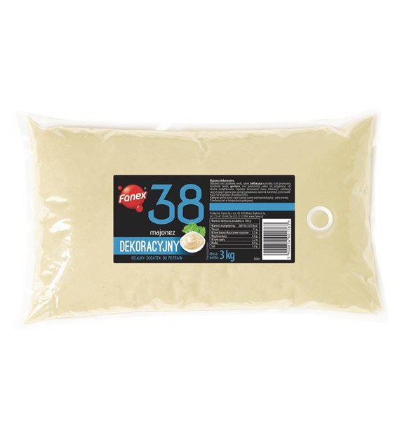 FANEX MAJONEZ 3kg DEKORACYJNY (3) worek z korkiem