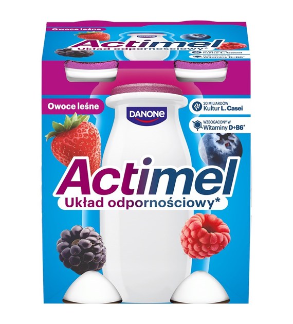 DANONE ACTIMEL 4x100g OWOCE LEŚNE (6)