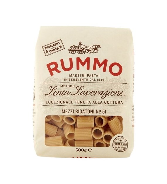 DEVELEY RUMMO MAKARON 500g MEZZI RIGATONI (16)