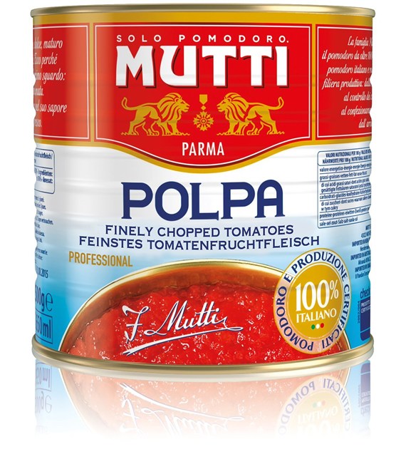 DEVELEY MUTTI POMIDORY DROBN KROJONE POLPA 2,5kg/6