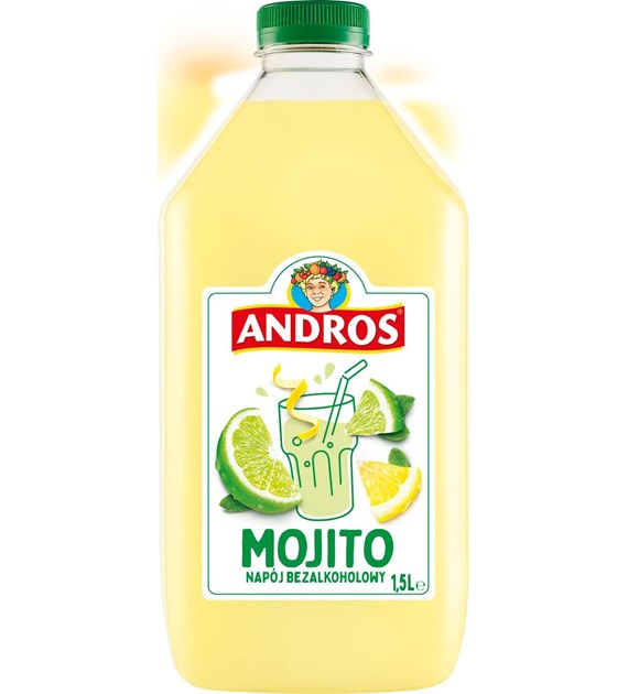 ANDROS NAPÓJ BEZALKOHOLOWY MOJITO 1,5L/6 (K)