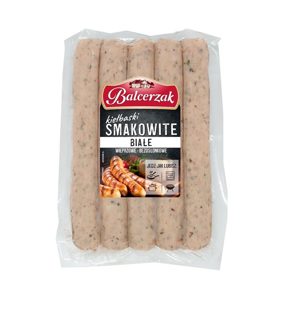 BALCERZAK KIEŁBASKI SMAKOWITE BIAŁE 250g/7
