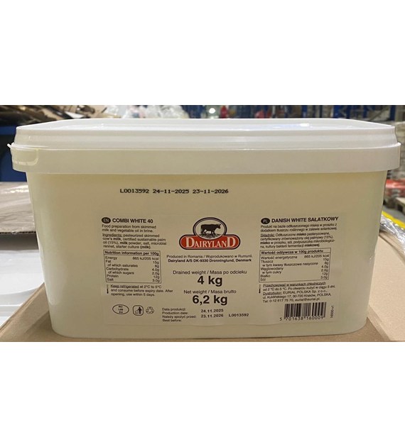 EURIAL FETA DANISH WHITE SAŁATKOWY 4kg