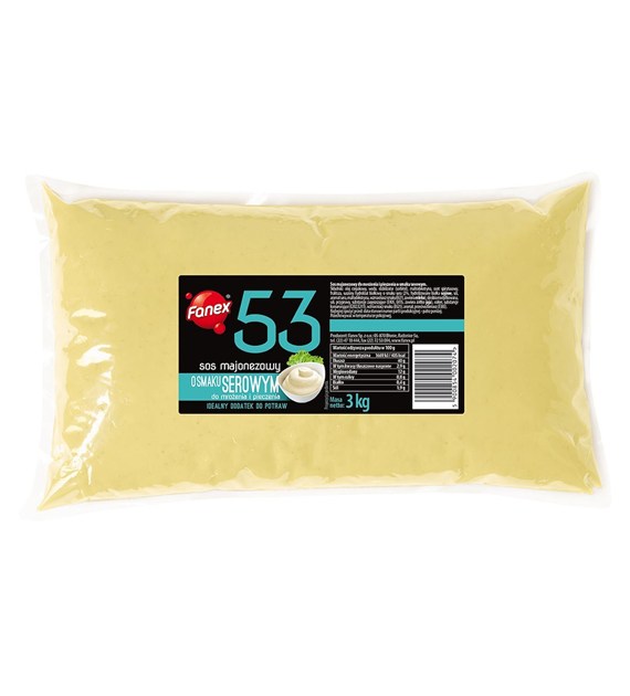 FANEX SOS MAJONEZOWO-SEROWY 3kg/3