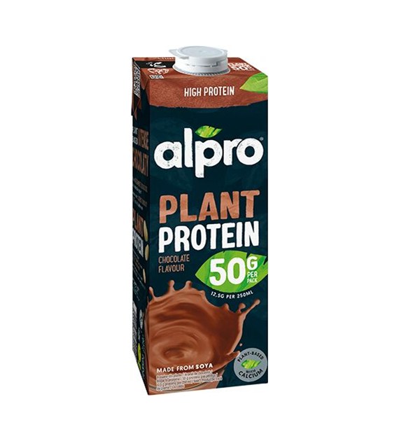 ALPRO NAPÓJ SOJOWY WYSOKOBIAŁKOWY CZEKOLADOWY 1L/8
