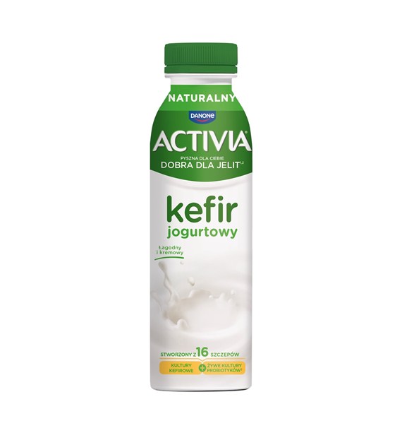 DANONE ACTIVIA KEFIR NATURALNY 280g/8