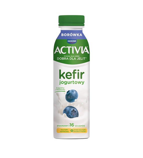 DANONE ACTIVIA KEFIR BORÓWKOWY 280g/8