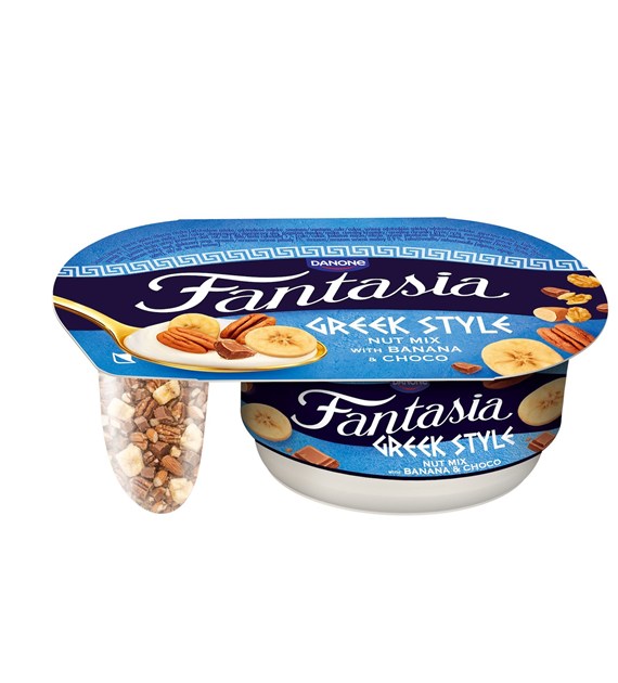 DANONE FANTASIA GRECKA Z ORZECHAMI 100g/12