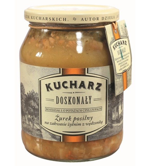 ROLNIK ZUPA ŻUREK Z WĘDZONKĄ NA ZAKWASIE 650g (6)