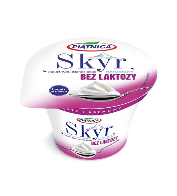 PIĄTNICA JOGURT 150g SKYR NATURA BEZ LAKTOZY (12)