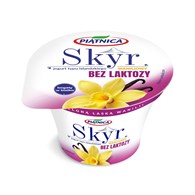 PIĄTNICA JOGURT 150g SKYR WANILIA BEZ LAKTOZY (12)