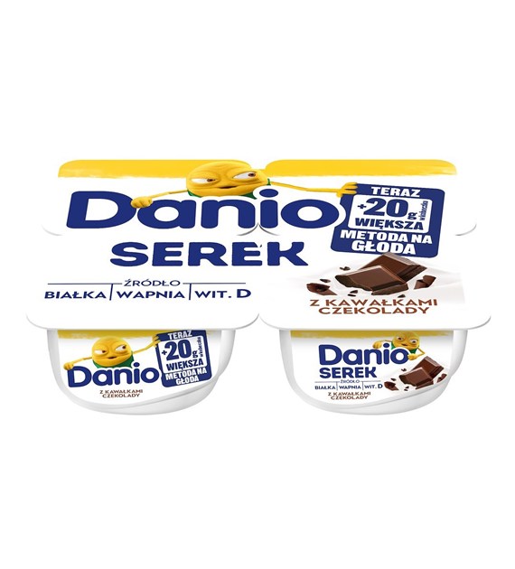 DANONE DANIO 4x150g CZTEROPACK CZEKOLADA (4)