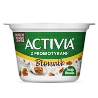 DANONE ACTIVIA ORZECH WŁOSKI OWIES 165g/12