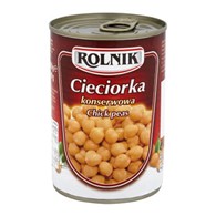 ROLNIK CIECIORKA W ZALEWIE 400g/240g (12) puszka