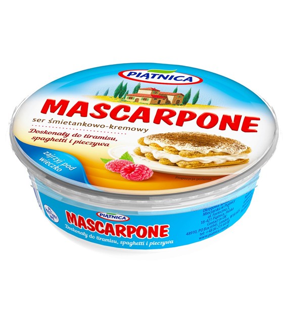 PIĄTNICA MASCARPONE 250g/6