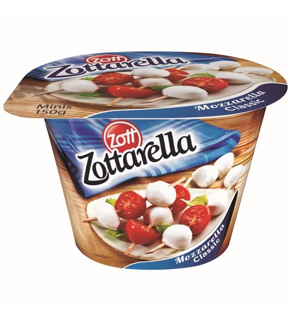 ZOTT ZOTTARELLA MINIS 150g CLASSIC (8)