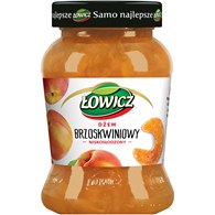 AGROS ŁOWICZ DŻEM 450g BRZOSKWINIA (6)