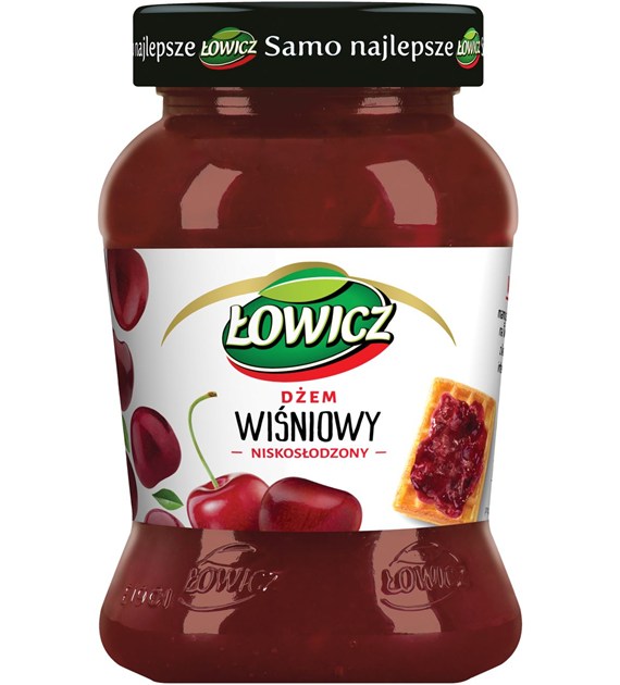 AGROS ŁOWICZ DŻEM 450g WIŚNIA (6)