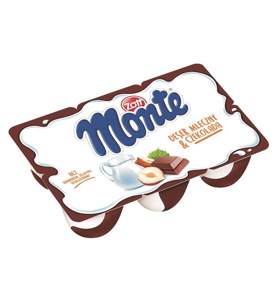 ZOTT MONTE CZEKOLADA 6x55g/8