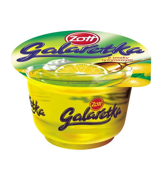 ZOTT GALARETKA CYTRYNA 175g/12