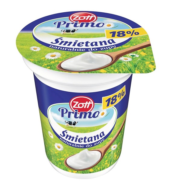 ZOTT ŚMIETANA 330g 18% (12)