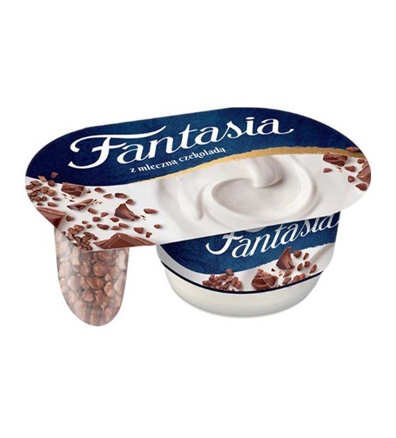 DANONE FANTASIA MLECZNA CZEKOLADA 106g/12