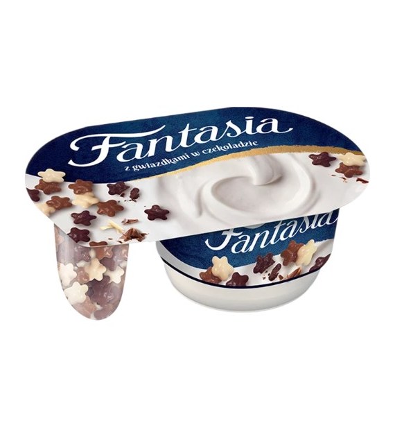 DANONE FANTASIA GWIAZDKI W CZEKOLADZIE 102g/12