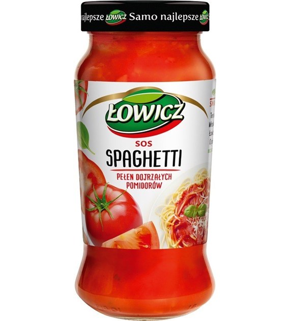 AGROS ŁOWICZ SOS DO SPAGHETTI 500g/6