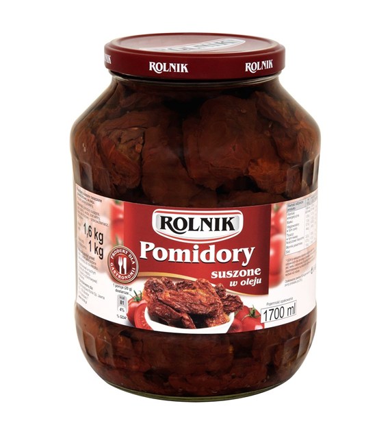 ROLNIK POMIDOR SUSZONY W OLEJU 1600g/1000g (6)