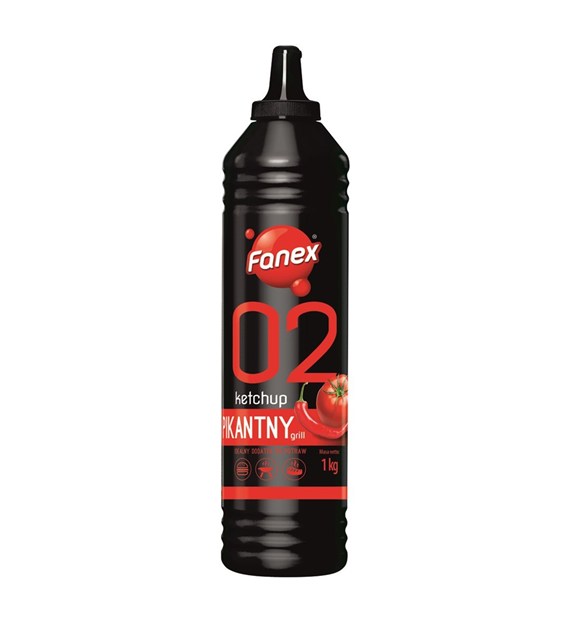 FANEX KETCHUP GRILL PIKANTNY 1kg/4