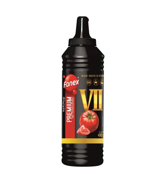 FANEX KETCHUP VII 490g/6 butelka plast.