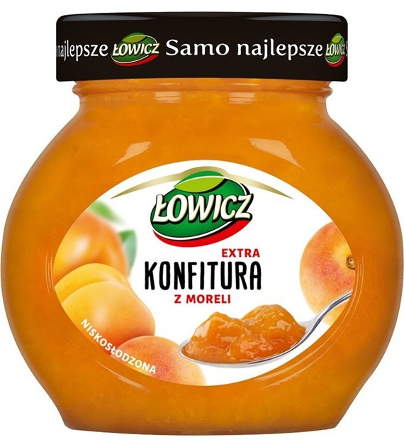 AGROS ŁOWICZ KONFITURA MORELA 240g/8