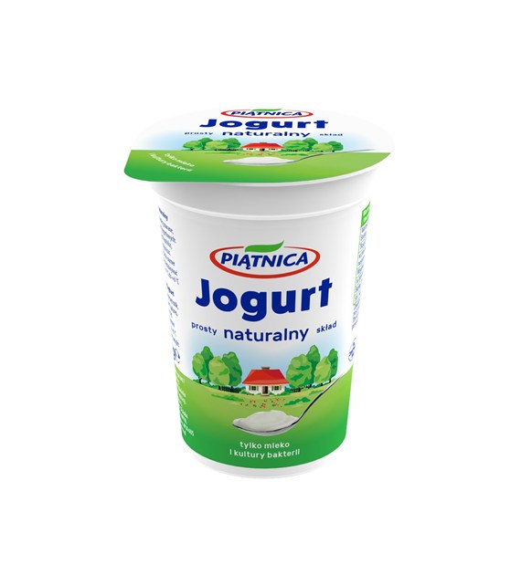 PIĄTNICA JOGURT NATURALNY 2% 180g/20