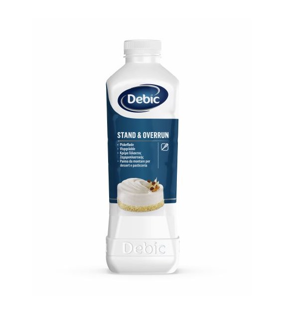 DEBIC ŚMIETANA STAND & OVERRUN UHT 1L 35% (6)