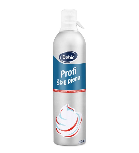 DEBIC BITA ŚMIETANA 26% SŁODZONA 700ml (6) SPRAY
